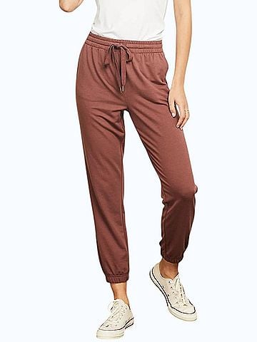 Gentle Fawn Caitlin Midrise Jogger in Auburn (view 2)