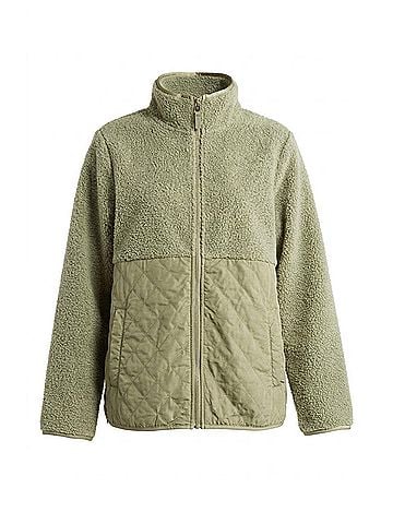 Tommy Bahama Quilted Faux Sherpa Jacket in Sage (view 1)