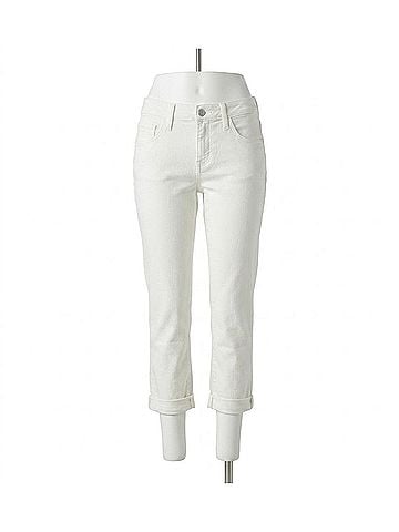 Jag Carter Girlfriend Mid Rise Jean in White (view 1)