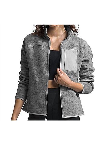 The North Face Front Range Fleece Jacket in Gray (view 2)