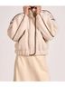 Elan Solid Brown Teddy Bomber Jacket in Brown Size M - photo 2