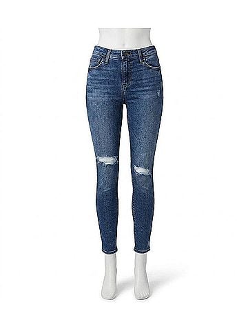 Jag High Rise Viola Skinny Jean in Byzantine Blue (view 1)