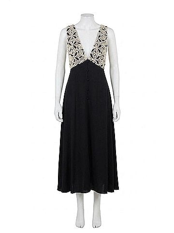 FRNCH Balandra Dress in Noir (view 1)