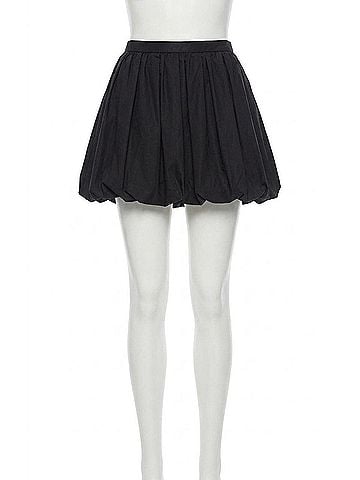 Astr Women's Libi Skirt in Black (view 1)