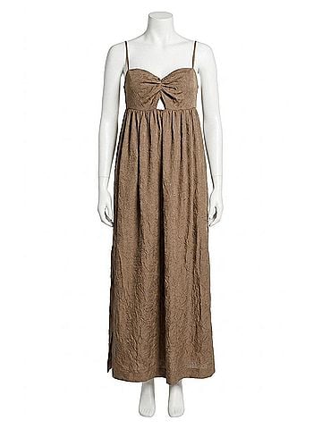 Line & Dot Una Maxi Dress in Olive (view 1)