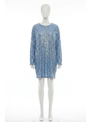 In The Mood For Love Alexandra Dress in Blue (view 1)