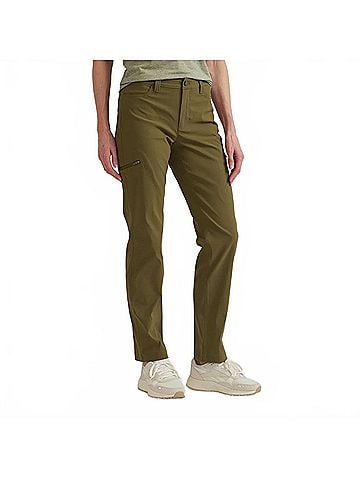 Eddie Bauer Guide Pro High Rise Pants in Alder (view 2)