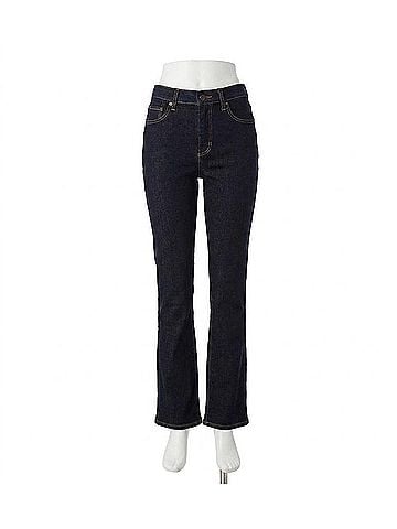 Jag High Rise Phoebe Boot Cut Jeans in Olympic Blue (view 1)