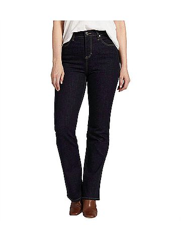 Jag High Rise Phoebe Boot Cut Jeans in Olympic Blue (view 2)