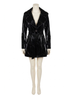 Samuel Dong Solid Black Rain Jacket And Hat Set in Black Size XS - photo 1