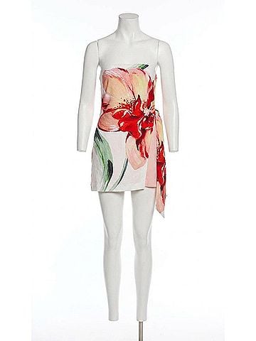 Minkpink Zinnia Macro Floral Print Mini Dress in Multi (view 1)