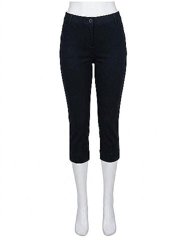 Stella Carakasi Just Right Cropped Pants in Black (view 1)