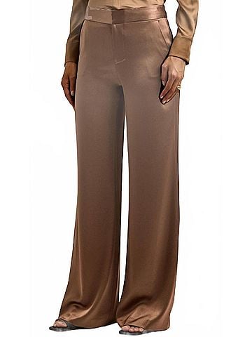 Alice + Olivia Calvin Pant in Camel (view 2)