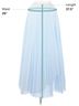 Babaton Blue Babaton Casual Skirt Size S - photo 3
