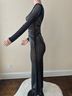 Cliche 100% Mesh Black Cocktail Dress Size M - photo 3
