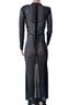 Cliche 100% Mesh Black Cocktail Dress Size M - photo 2