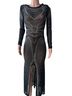 Cliche 100% Mesh Black Cocktail Dress Size M - photo 1