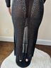 Cliche 100% Mesh Black Cocktail Dress Size M - photo 6