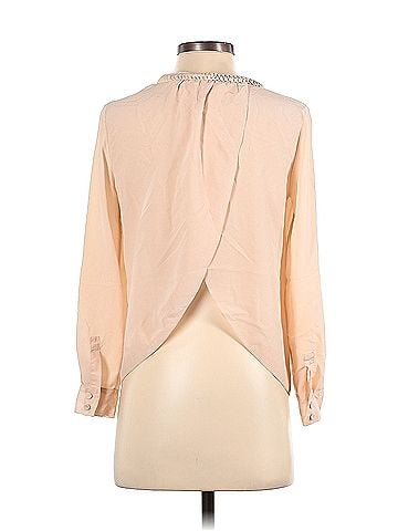Rebecca Taylor Rebecca Taylor Long Sleeve Silk Top (view 2)