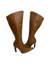 Wild Orchid 100% Leather Solid Brown Boots Size 10 - photo 1
