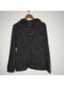 Carbon2Cobalt Cozy Textured Knit Zip Hooded Cardigan Sweater Zip Up Hoodie - photo 4