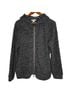 Carbon2Cobalt Cozy Textured Knit Zip Hooded Cardigan Sweater Zip Up Hoodie - photo 1