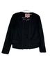 Juicy Couture 65% Wool 25% Polyamide 10% Viscose 100% Cotton Black Blazer Size L - photo 1