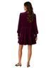 1.State Velvet Tiered Babydoll Dress Casual Dress - photo 2