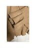 Trina Turk Tweed Tan Blazer Size 2 - photo 6
