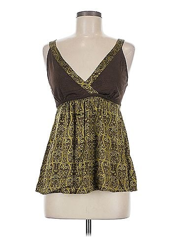 Bebe Bebe Sleeveless Silk Top (view 1)