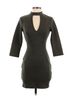 Bebe Gray Bebe Cocktail Dress Size S - photo 1