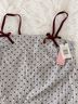 Avec Les Filles Stripes Floral White Blue Red Romper Size 6 - photo 3