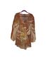 Simply Irresistible Floral Leopard Print Multi Color Blouse Size 1X - photo 2