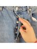 Free People 100% Cotton Blue Jeans Size 27 waist - photo 6