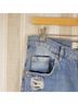 Free People 100% Cotton Blue Jeans Size 27 waist - photo 4