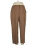 Theory 100% Polyester Solid Brown Theory Casual Pants Size 16 - photo 1