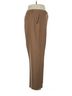 Theory 100% Polyester Solid Brown Theory Casual Pants Size 16 - photo 3