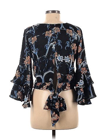 Jealous Tomato Jealous Tomato Long Sleeve Blouse (view 2)
