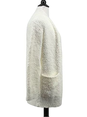 Barefoot Dreams Cozychic Ribbed Knit Trim Cardigan Sweater Vest (view 2)