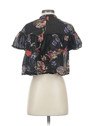 Free People Free People Short Sleeve Blouse (view 2)