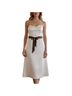 Bill Levkoff 100% Polyester 100% Acetate White Cocktail Dress Size 14 - photo 1