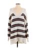 American Eagle Outfitters Stripes Ivory American Eagle Outfitters Pullover Sweater Size S - photo 1