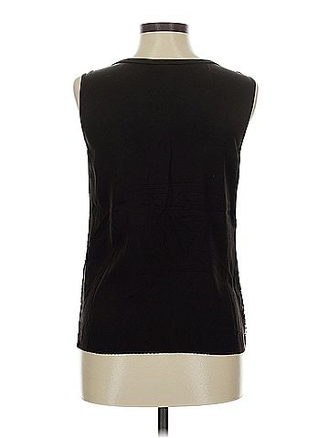 Elie Tahari Elie Tahari Sleeveless Silk Top (view 2)