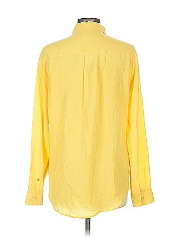 Equipment Equipment Long Sleeve Silk Top (view 2)