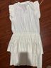 1.State 100% Polyester White Casual Dress Size L - photo 6