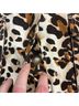 & Other Stories 100% Cotton Leopard Print Brown Black Jacket Size 0 - photo 5