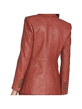 Veronica Beard Gaya Leather Jacket (view 2)