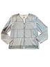 Teddi Blue Long Sleeve Blouse Size L - photo 5