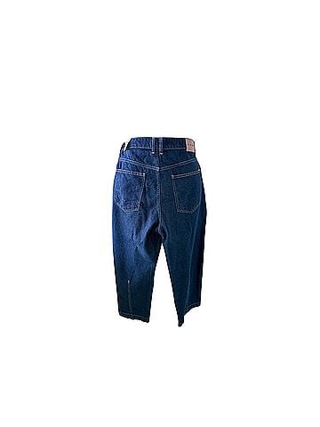 Free People Backstage Relaxed Cropped Barrel Jeans Jeans (view 2)