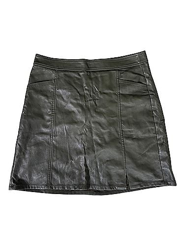 Ann Taylor LOFT Leather Skirt (view 1)